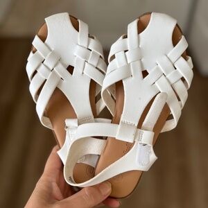 Cat and Jack White Sandals